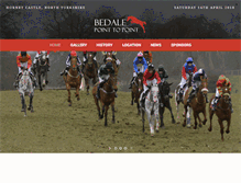 Tablet Screenshot of bedalepointtopoint.co.uk
